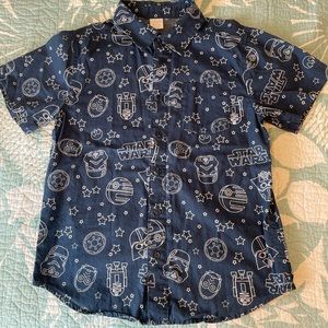 Boys Star Wars Button-down